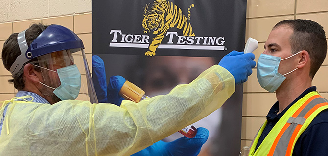 Tiger COVID Testing